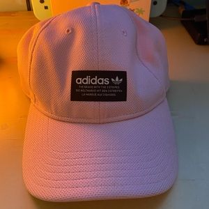 Pink adidas hat